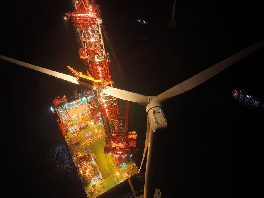 13兆瓦叶片对接